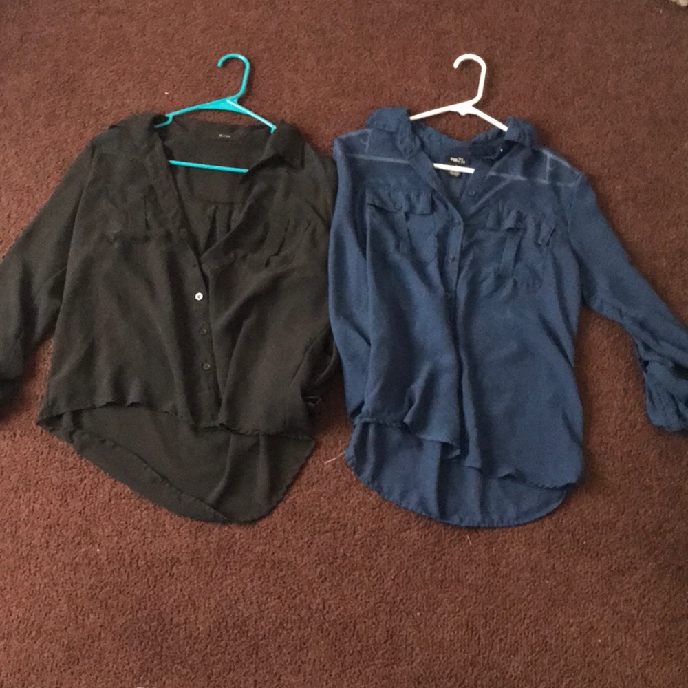 Sheer Button Up Bundle - image 1